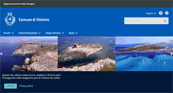 Desktop Screenshot of comune.stintino.ss.it